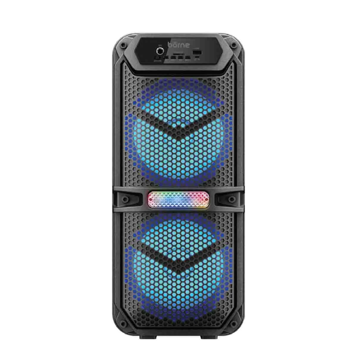 Modern Bluetooth Wireless Speaker fm usb Karaoke Mic Input 30w High-Quality