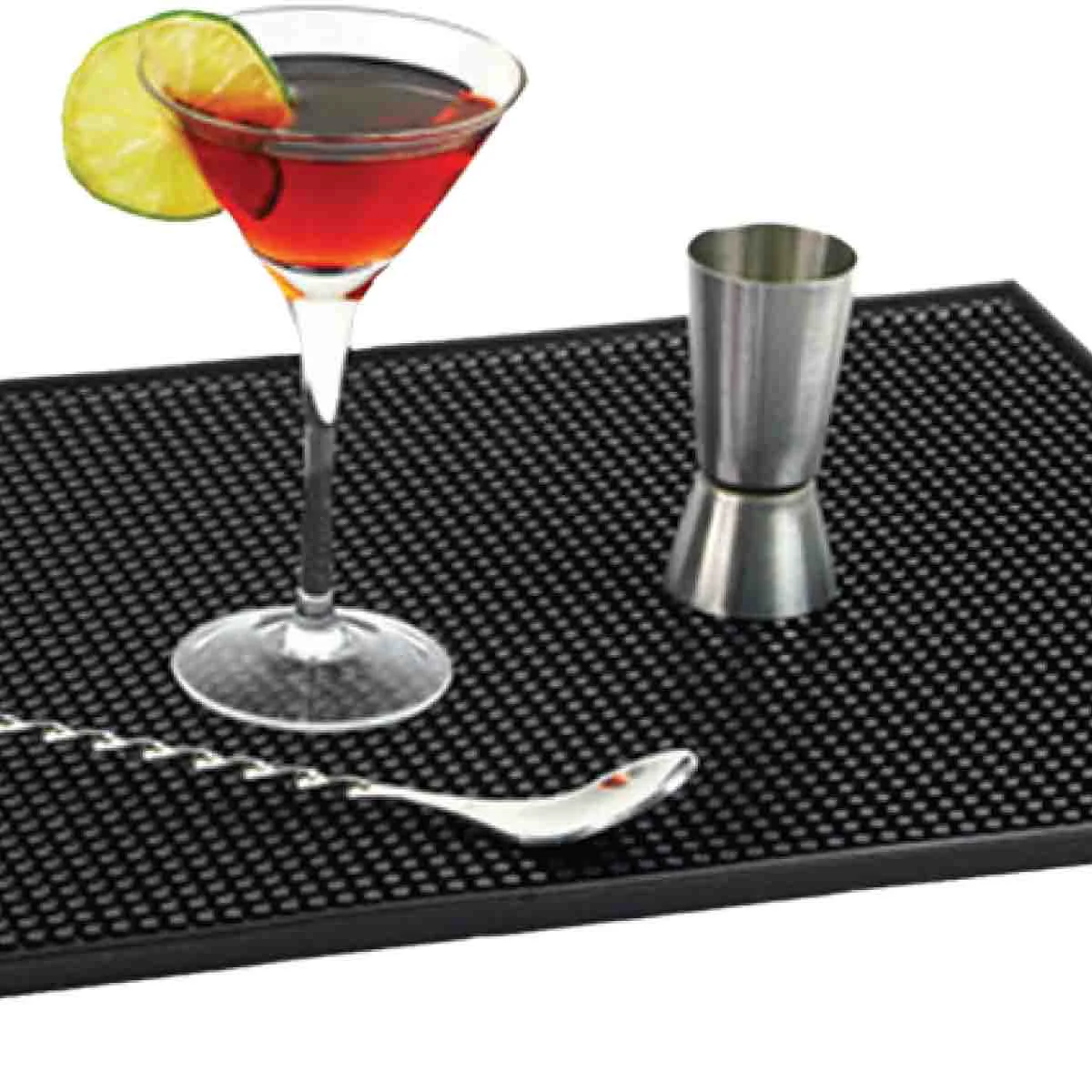 Selected Bar Mat 30 15 0.8 Cm Black Consistent