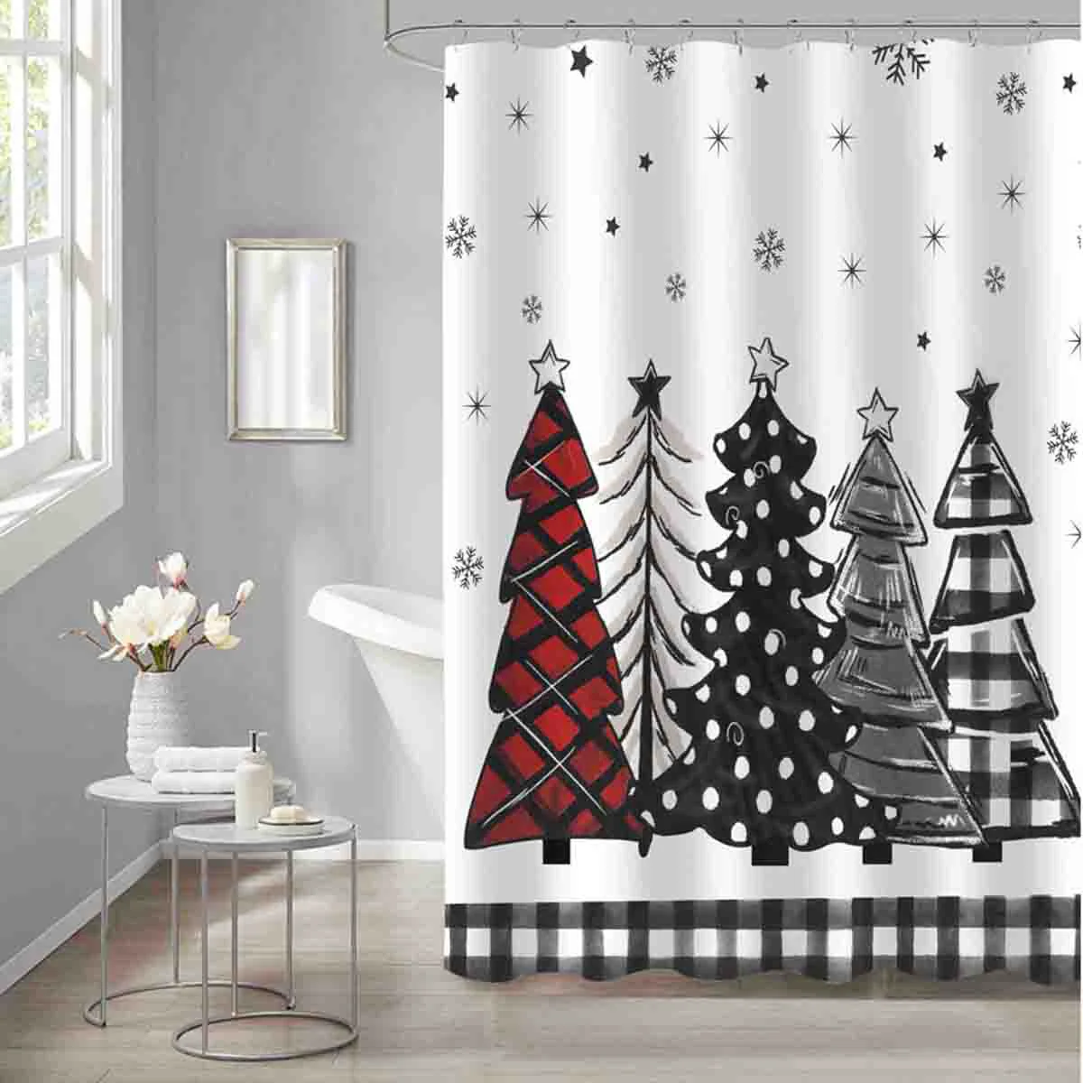 Specialty Lauren Taylor- Christmas Shower Curtain Fine