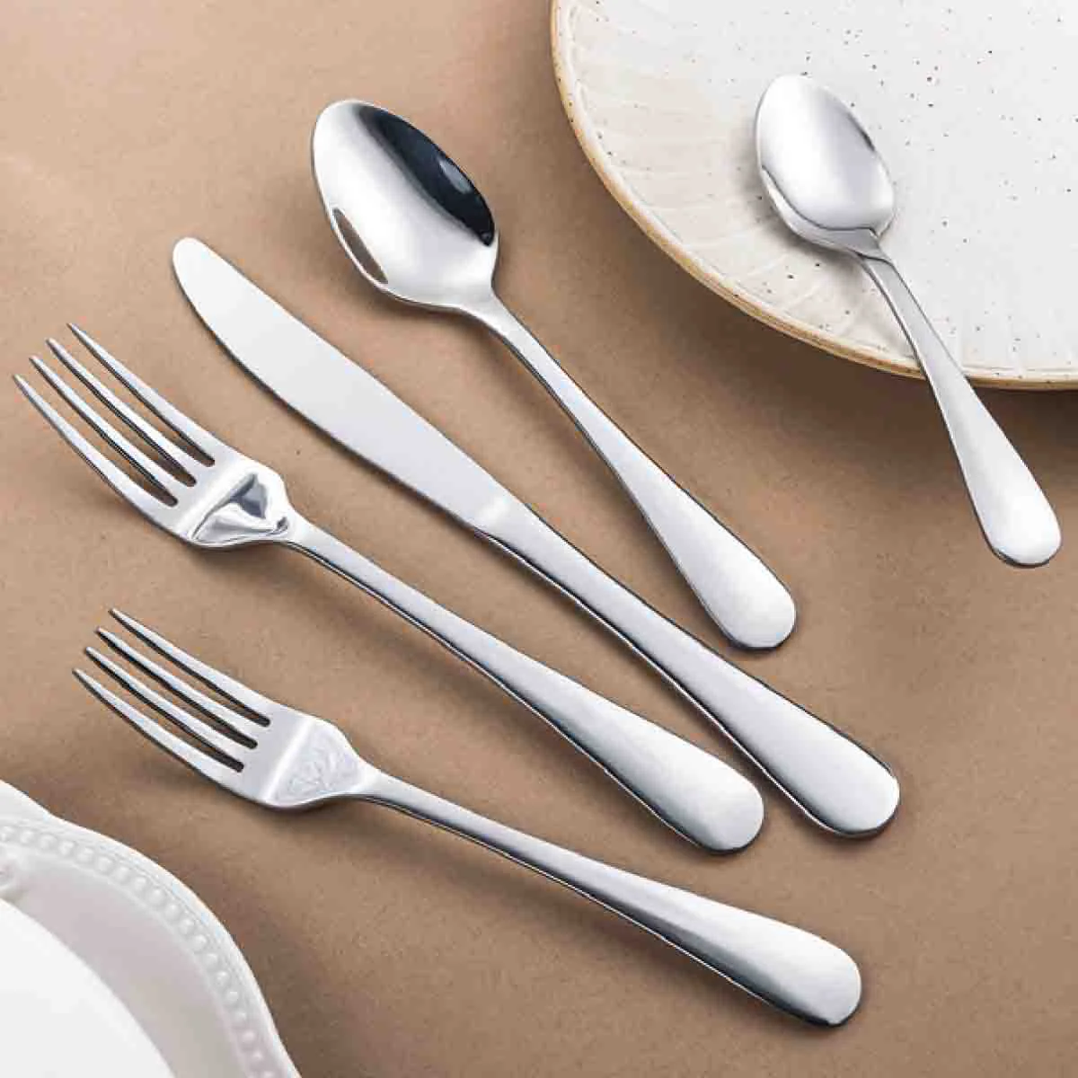 Breathable PORTO-20 Pcs Stainless Steel Cutlery Sets Long-Lasting
