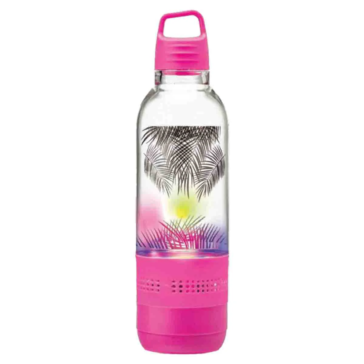 Fashionable Portable Water Bottle With Bluetooth Lights Modern