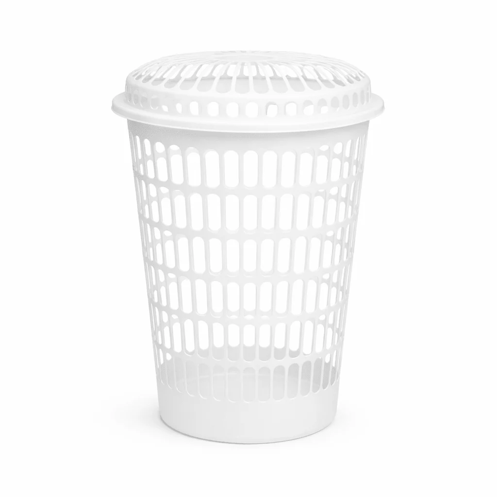 Crafted Laundry Hamper with cover 65 L Expertly Made
