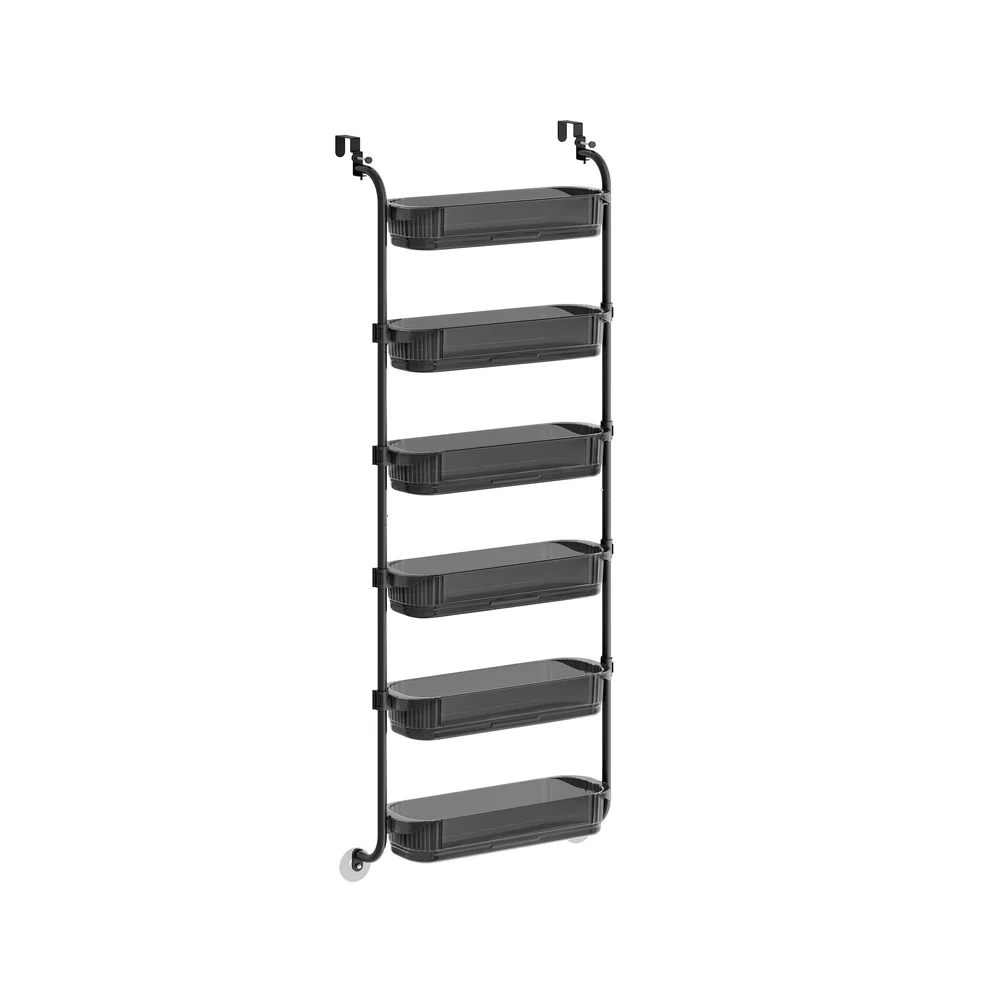Sophisticated SONGMICS Over-the-door Pantry Organizer with Adjustable Baskets Versatile