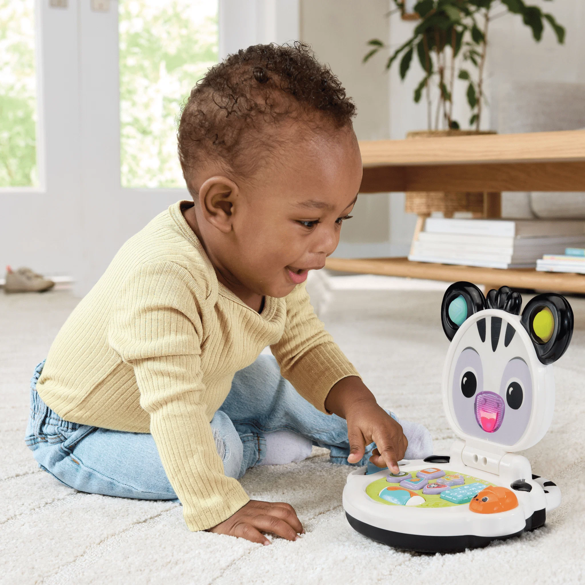 Proven VTech Baby® Lil’ Zebra Laptop FRENCH Safe
