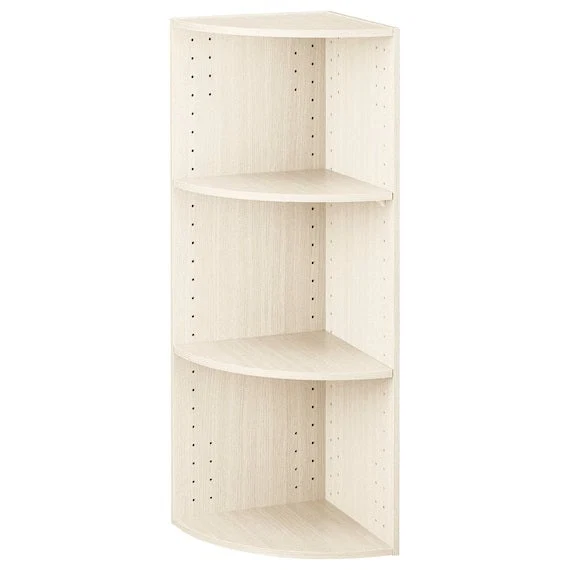 Original Design NCOLOBO CORNER 3-TIER WHITE WASH Reusable