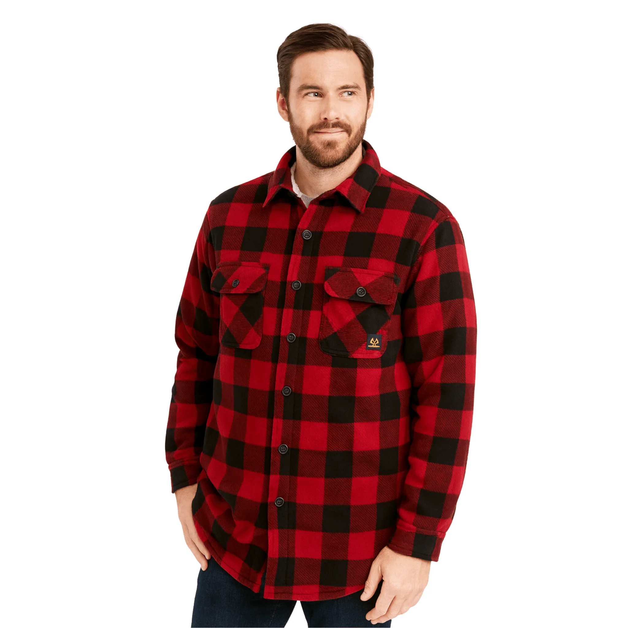 Prestigious Men s Plaid Flannel Overshirt Safe