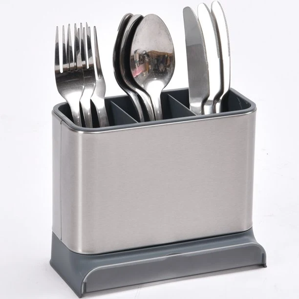 Convenient KINGRACK Stainless Steel Utensil Holder Cutlery Drainer WK810492 Specialty