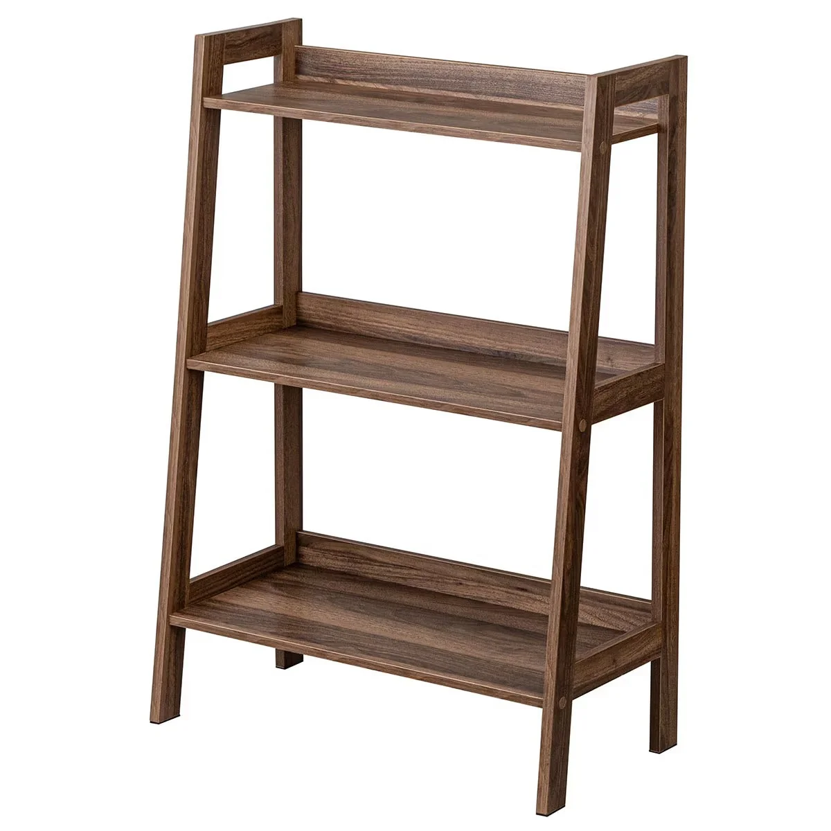 Official WOOD LADDER SHELF 3TIER 6291 MB Long-Lasting