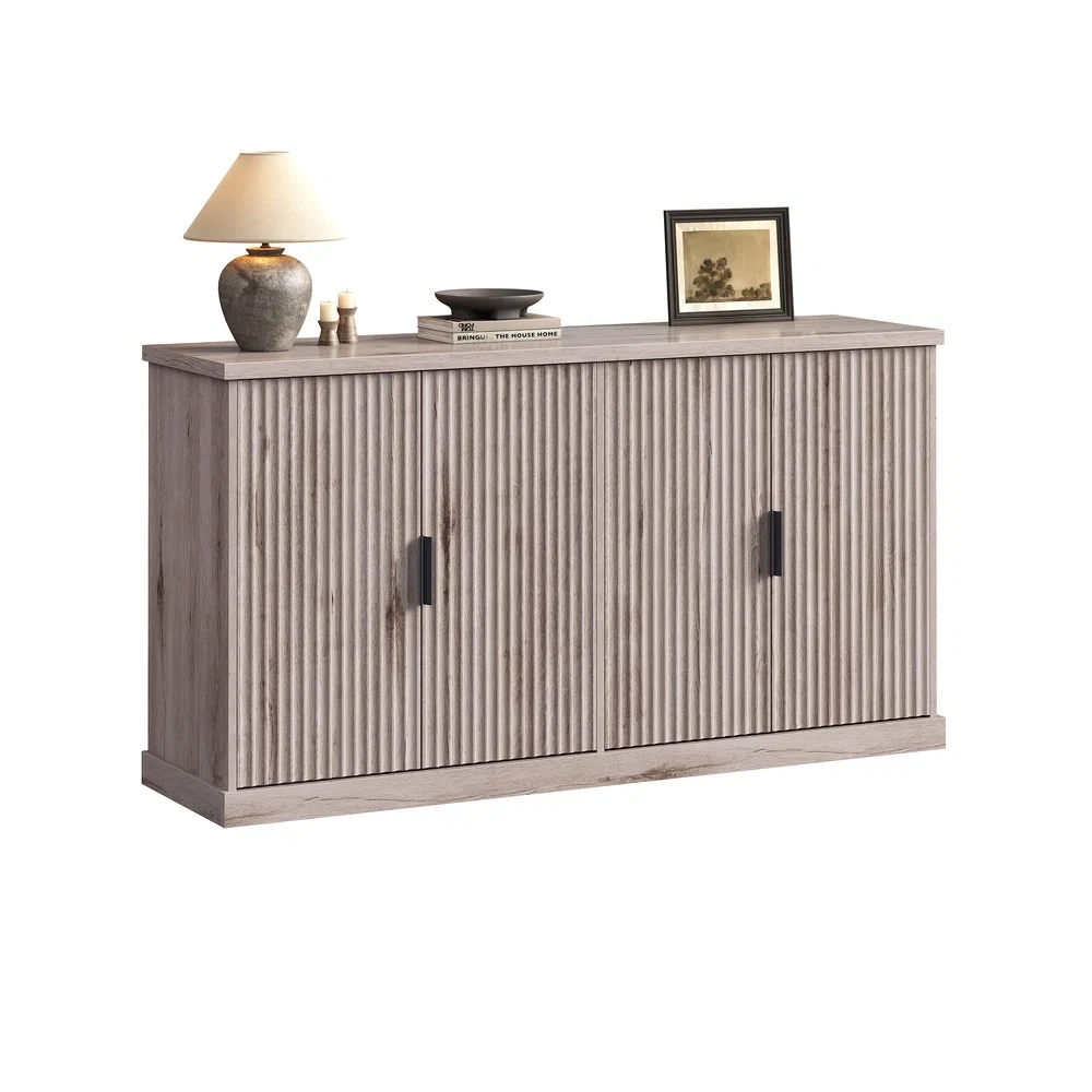 Fashionable VASAGLE MAXE Collection – Buffet Cabinet with Adjustable Shelves Superior