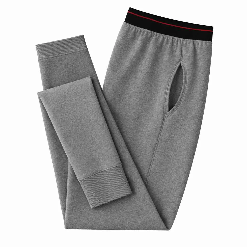 Classic Men s Ribbed Thermal Pants Reliable