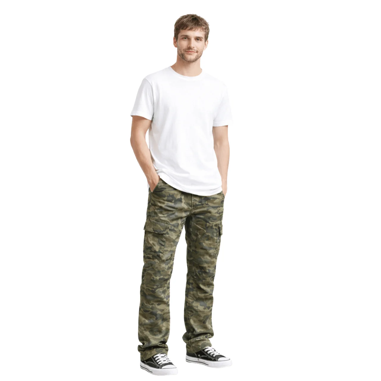 Crafted Camo Cargo Pants Reusable