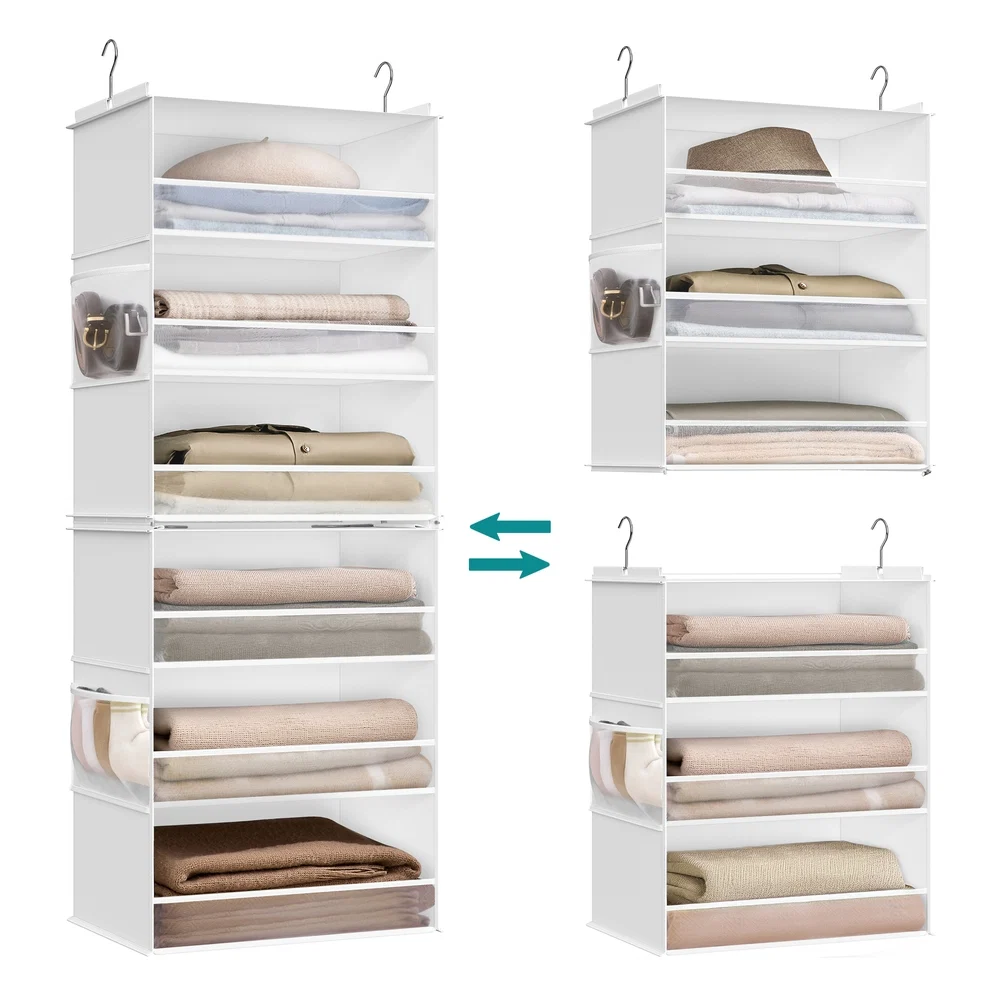 Enhanced SONGMICS Hanging Closet Organizers High-Performance