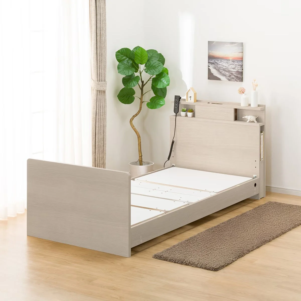 Fashionable ADJUSTABLE BED NS004 S ST GY Proven