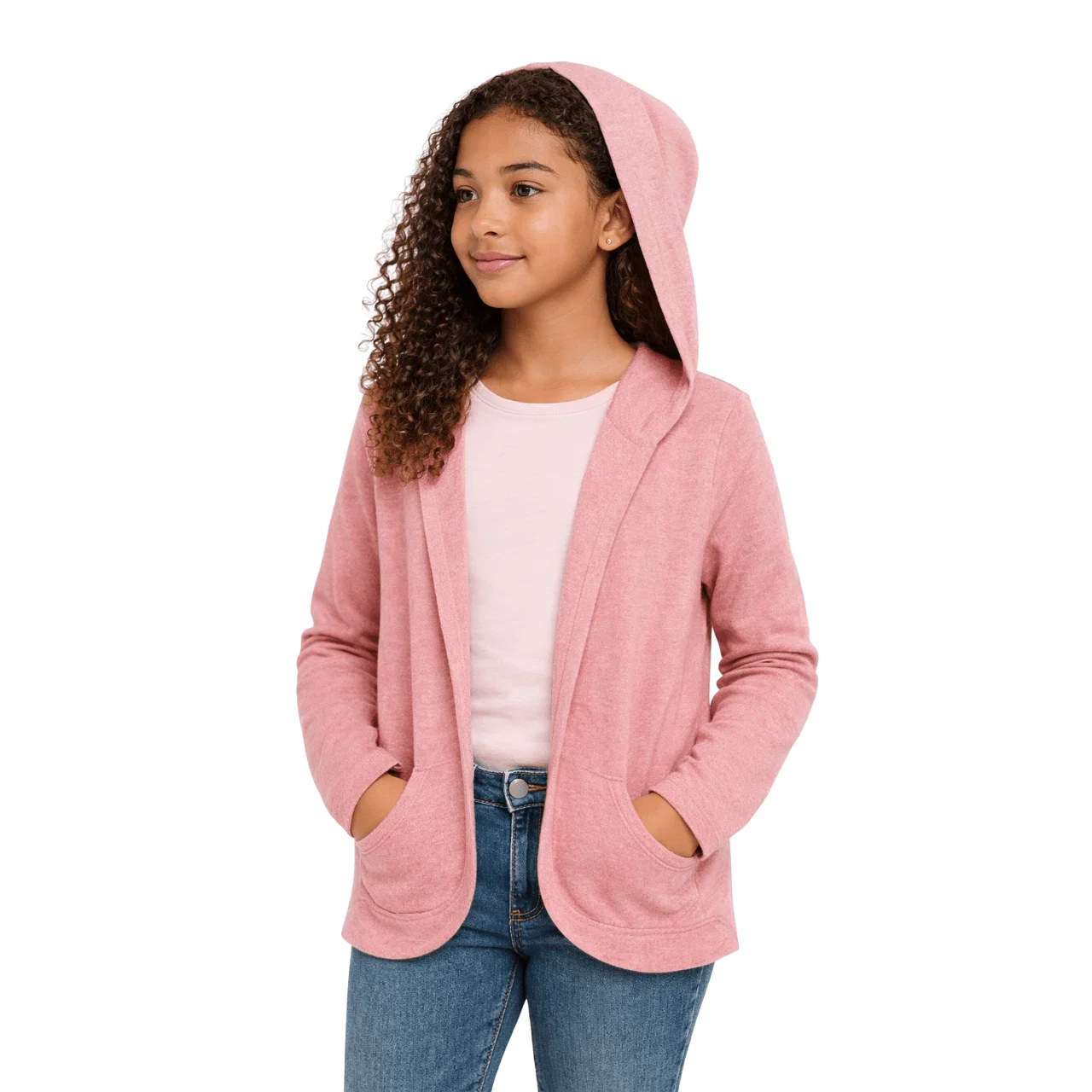 Next-Generation Soft Hooded Open Cardigan Trusted