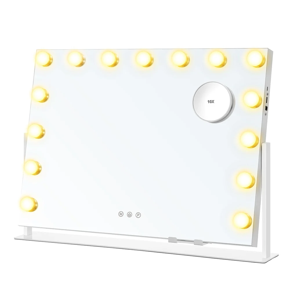 Secure SONGMICS Vanity Makeup Mirror with Lights Next-Generation