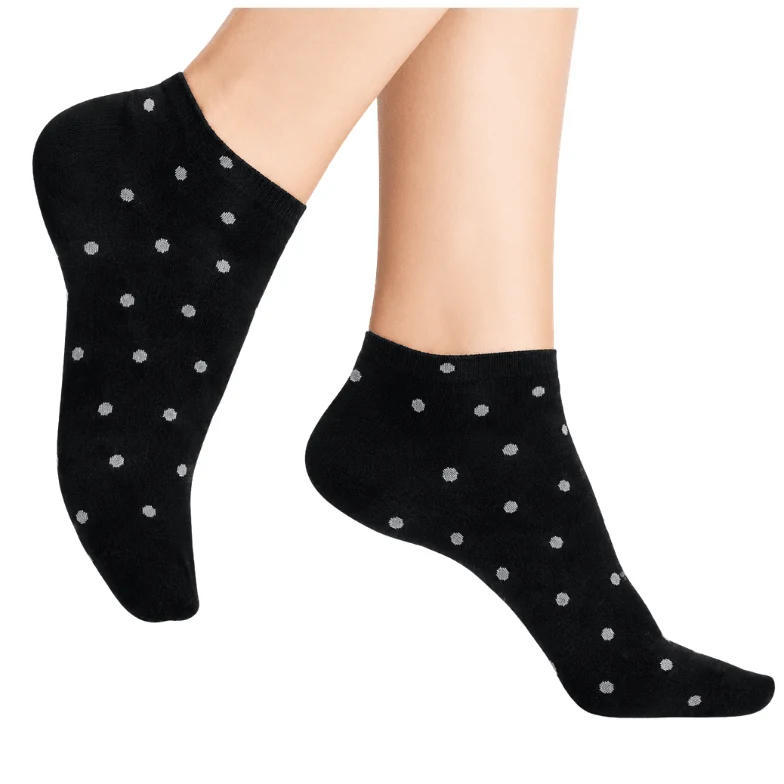 High-Grade 6-Pack Athletic Dot Ankle Socks Exceptional