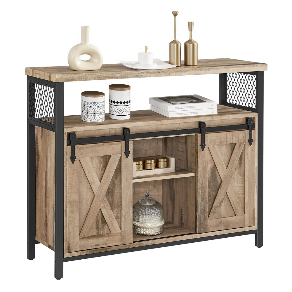 Sustainable VASAGLE VASAGLE Buffet Cabinet Storage Cabinet Detailed