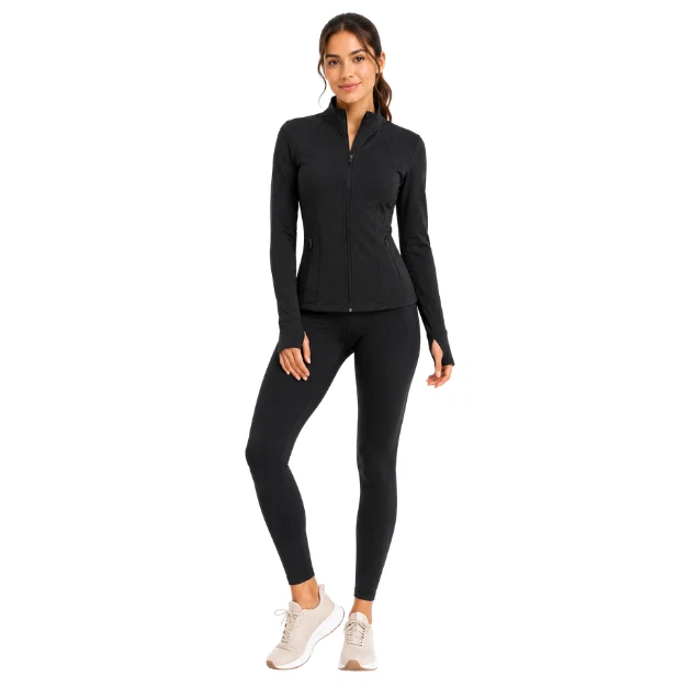 Effective Performance Full-Zip Active Jacket Crafted