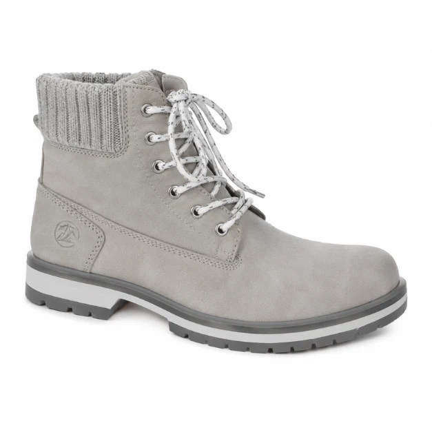 Efficient Women’s Faux Leather Combat Boots with Padded Collar Innovative