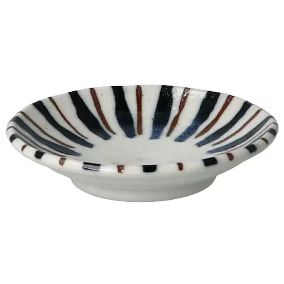 Traditional ULTRA LIGHTWEIGHT 9CM ROUND PLATE KARU ECLE NISHOKUTOKUSA Effective