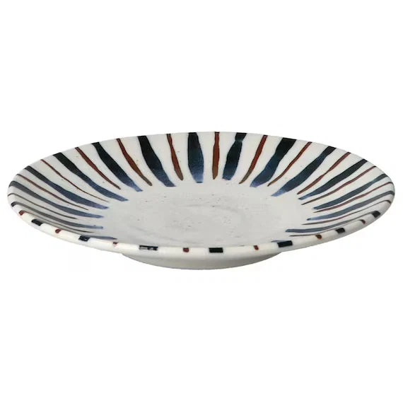 Fast ULTRA LIGHTWEIGHT 18CM ROUND PLATE KARU ECLE NISHOKUTOKUSA Enhanced