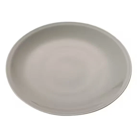 Prestigious ULTRA LIGHTWEIGHT 23CM ROUND PLATE KARU ECLE RIM PLATE GY User-Friendly