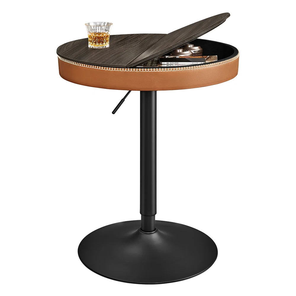 Consistent VASAGLE EKHO Collection – Height Adjustable Bar Table User-Friendly