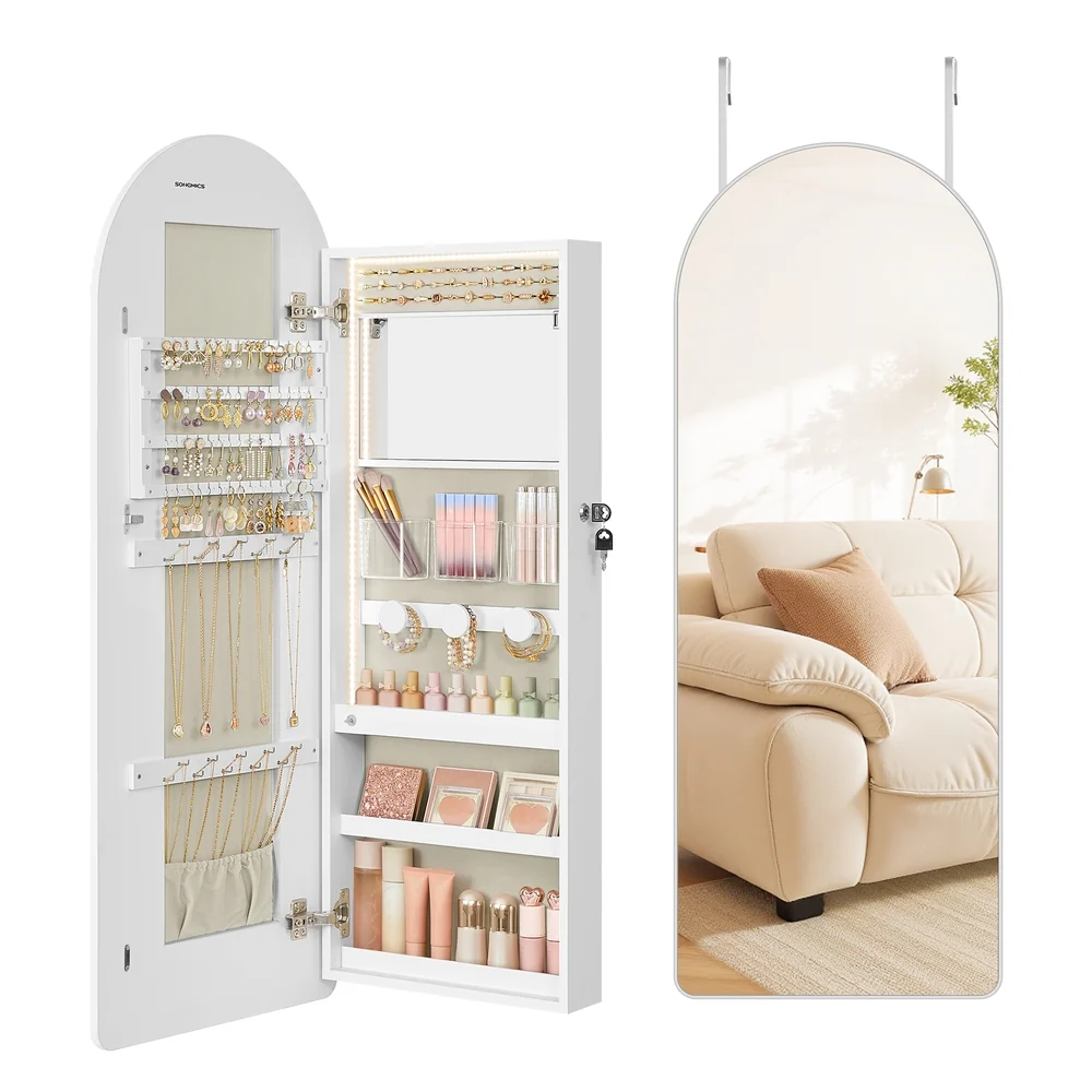Fashionable SONGMICS Wide Jewelry Organizer Modern