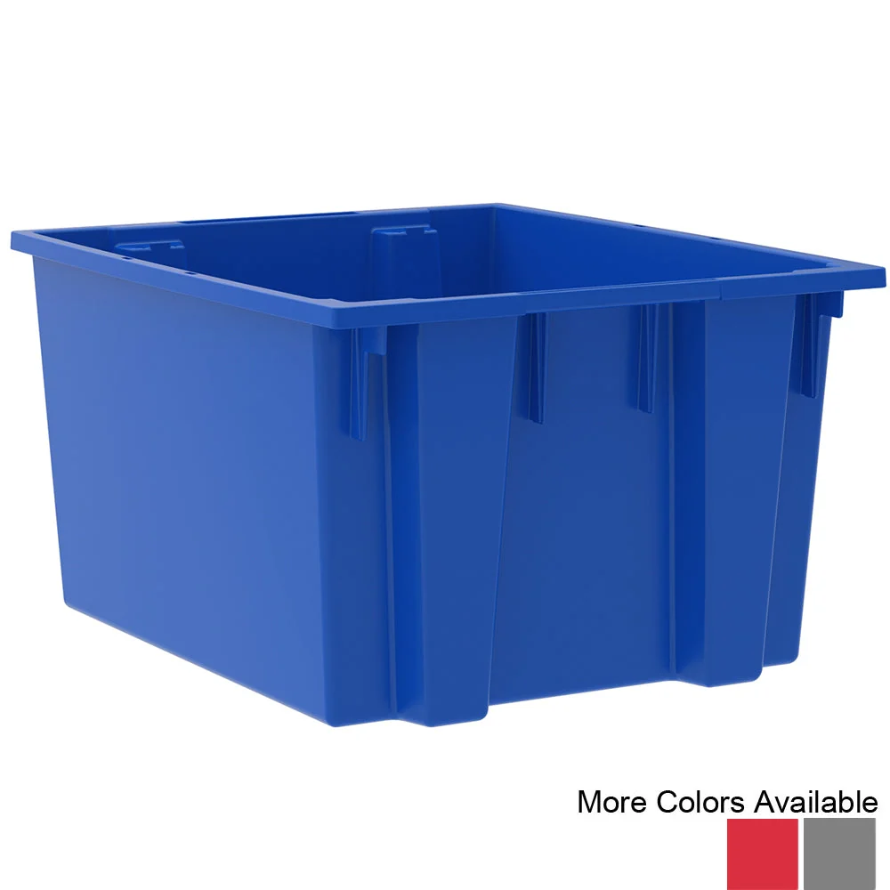 Easy-to-Use Akro Nest and Stack Totes 3 Pack – 23-1 2 quot d x 19-1 2 quot w x 13 quot h Green