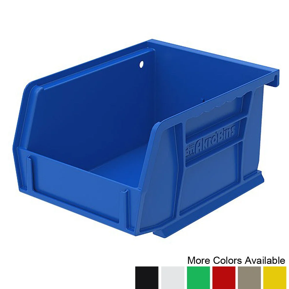 Smart 5-3 8 quot d x 4-1 8 quot w x 3 quot h Stacking AkroBins – 24 Pack Comfortable