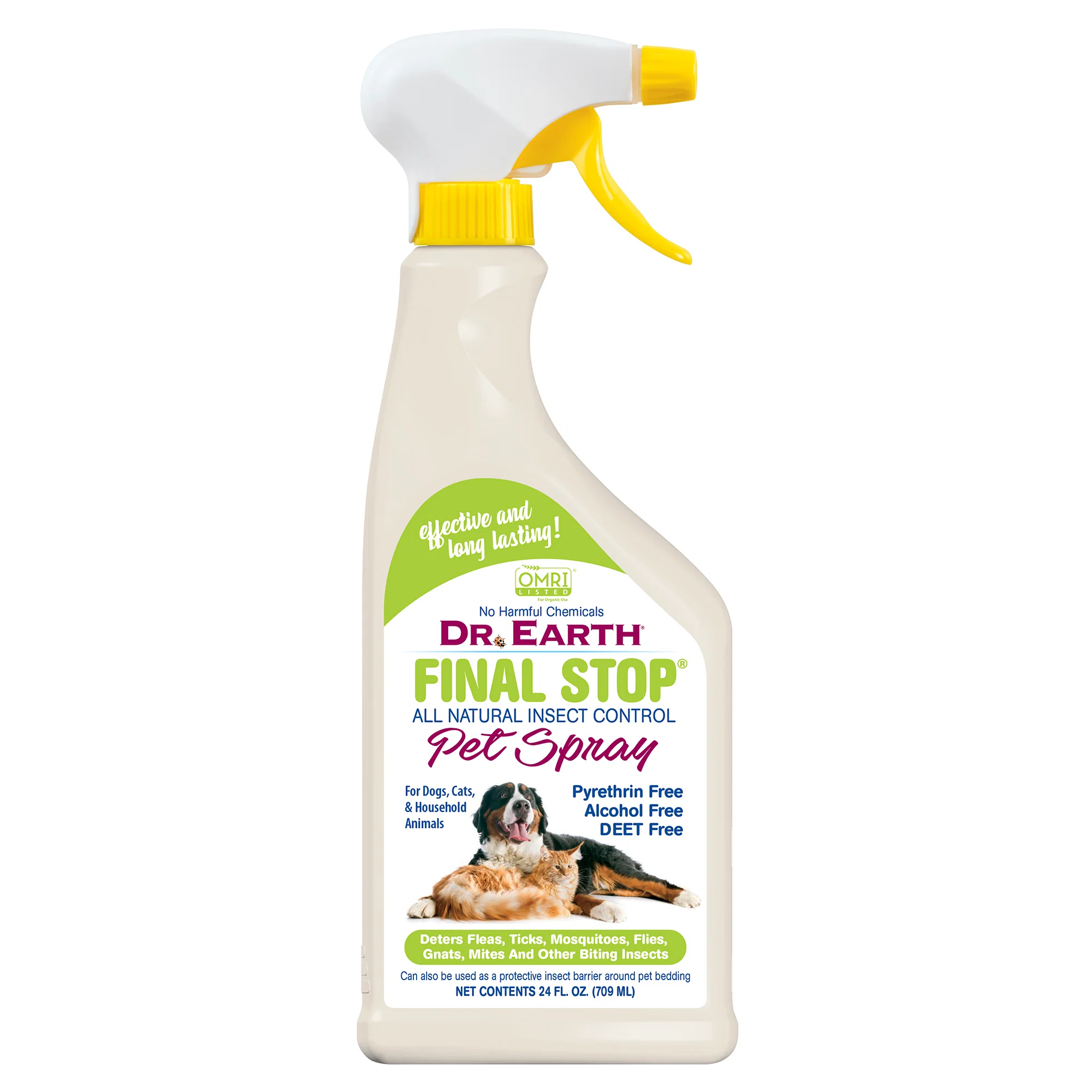 Original DR. EARTH FINAL STOP PET SPRAY Effective