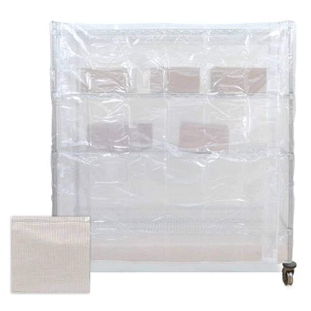 Exceptional 18 quot d 1 8 quot Scrim Reinforced Clear Vinyl Cart Covers Modern