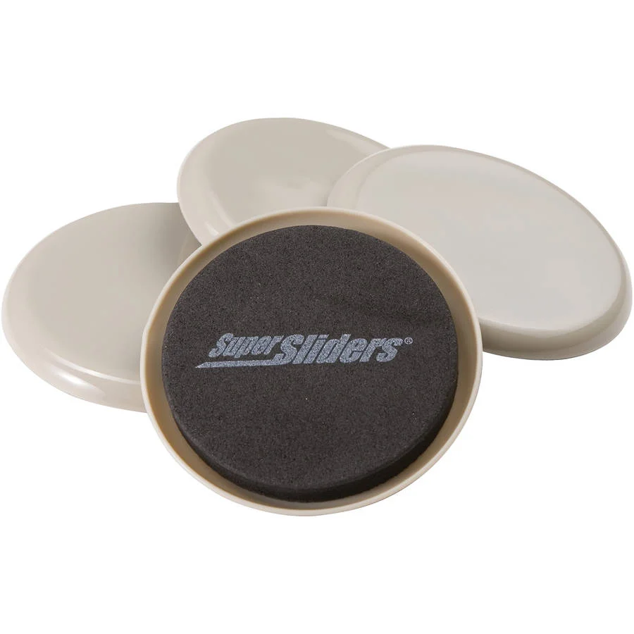Responsible SUPER SLIDERS 3-1 2 RND 4PK Convenient