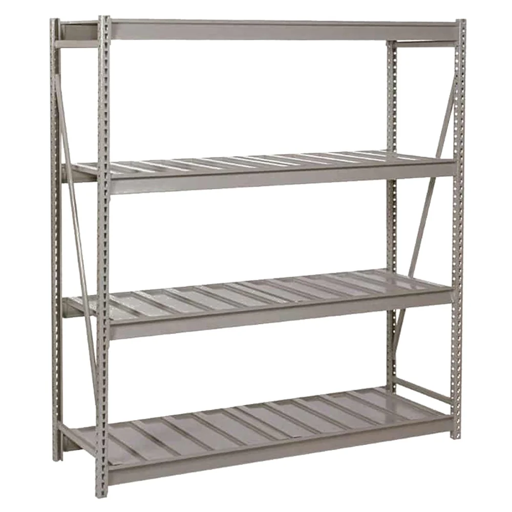 Recyclable 96 quot w x 96 quot h Bulk Storage Racks with Ribbed Decking Advanced