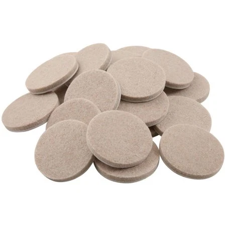 Organic FELT PAD 1-1 2 RND OATMEAL 24PK Innovative