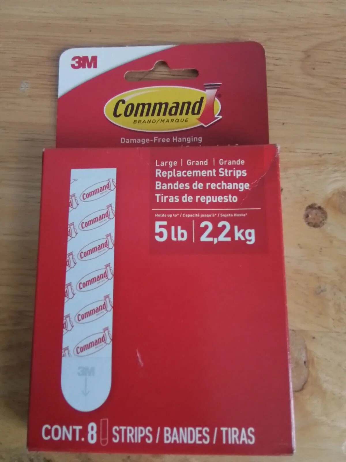 Soft COMMAND REFILL STRIPS 8PK Prestigious