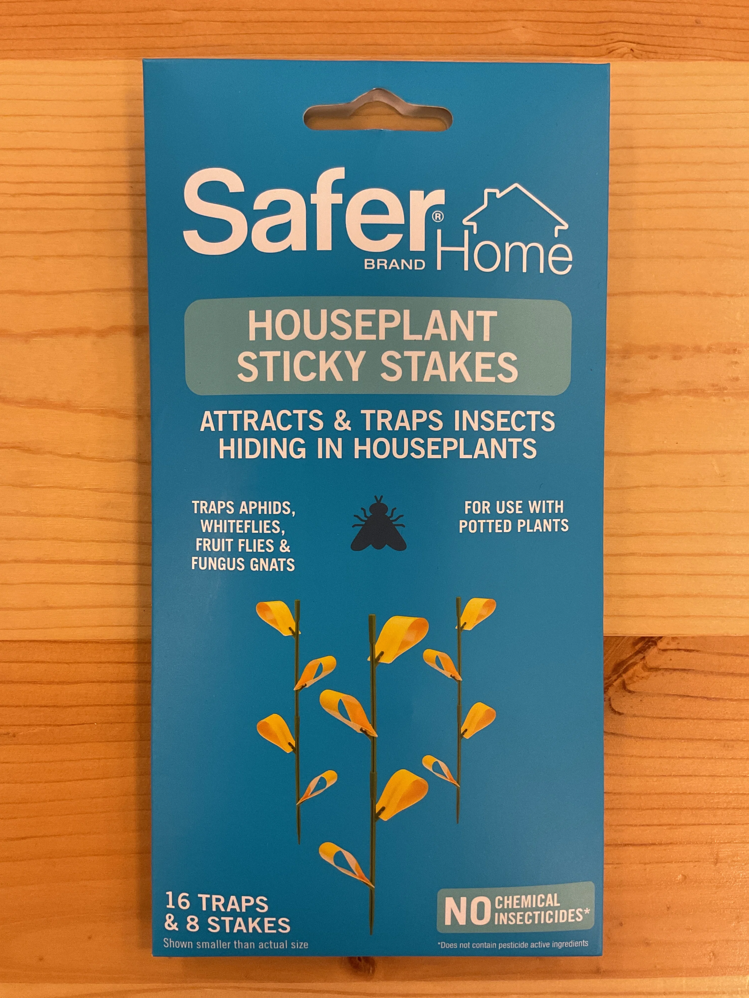 Detailed HOUSEPLANT STICKY STAKES Green