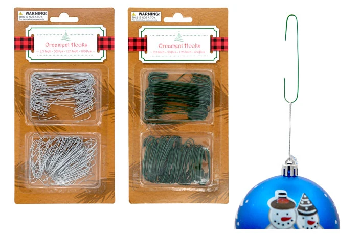 Reusable ORNAMENT HOOKS 150CT Pure