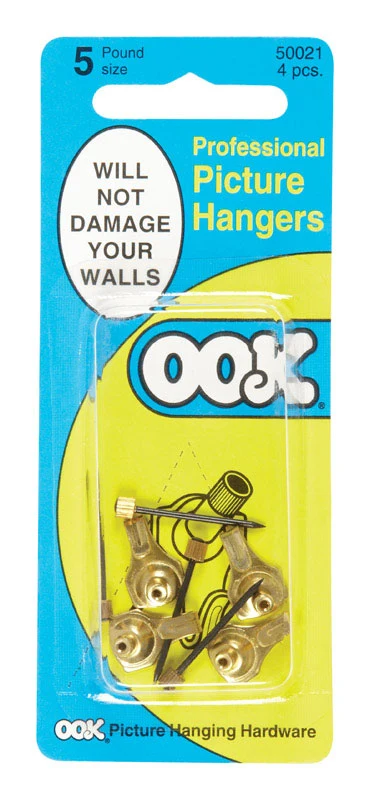 Lightweight PICTURE HANGER 5LB – 4PK Certified