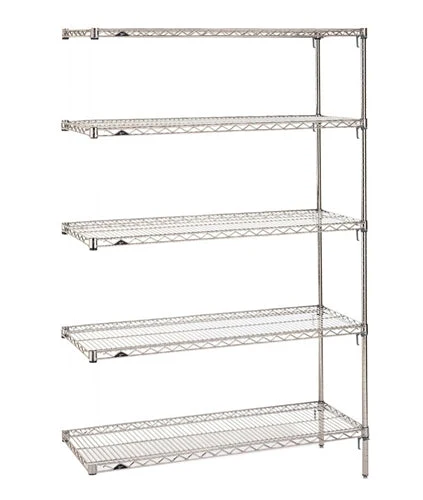 Soft 21 quot d Metro Super Adjustable Wire 5-Shelf Add-On Units Original Design