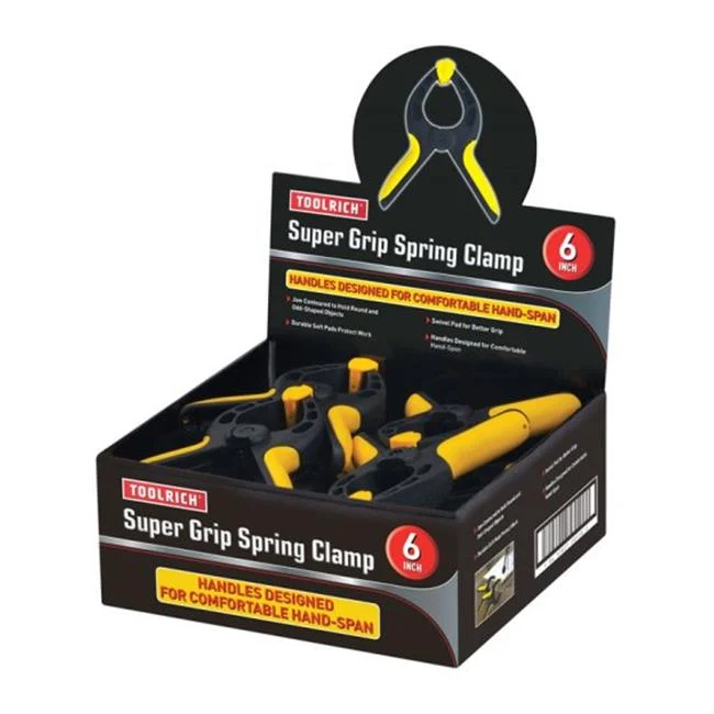 Minimalist SUPER GRIP SPRING CLAMP 6 quot Reusable