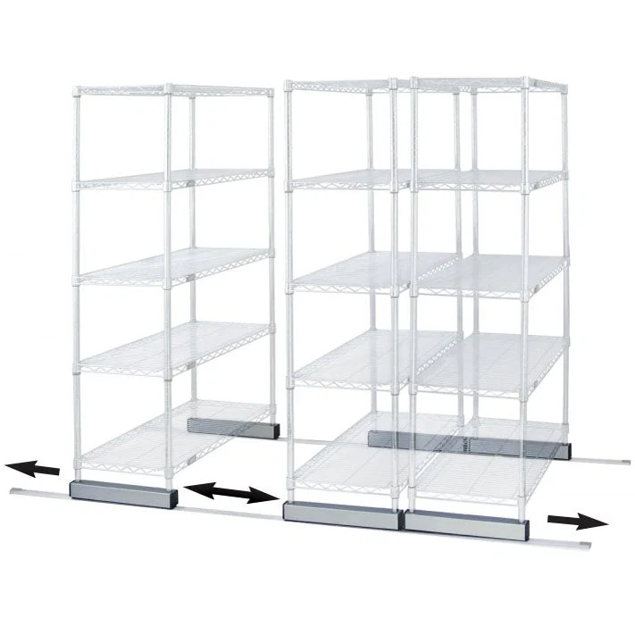 Efficient Single Skate Kit for Wire Shelving Exclusive
