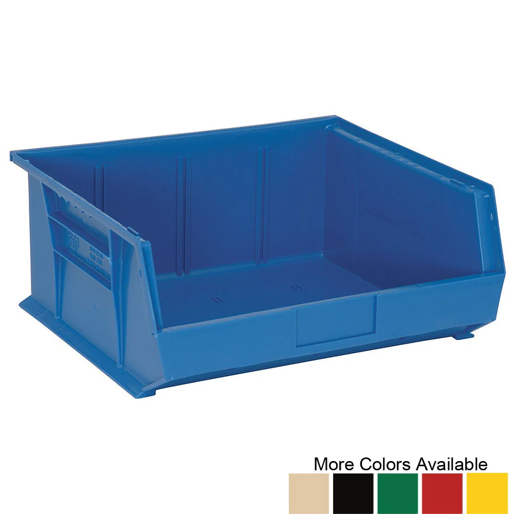 Organic 14-3 4 quot d x 16-1 2 quot w x 7 quot h Ultra Stacking and Hanging Bins – 6 Pack Sustainable