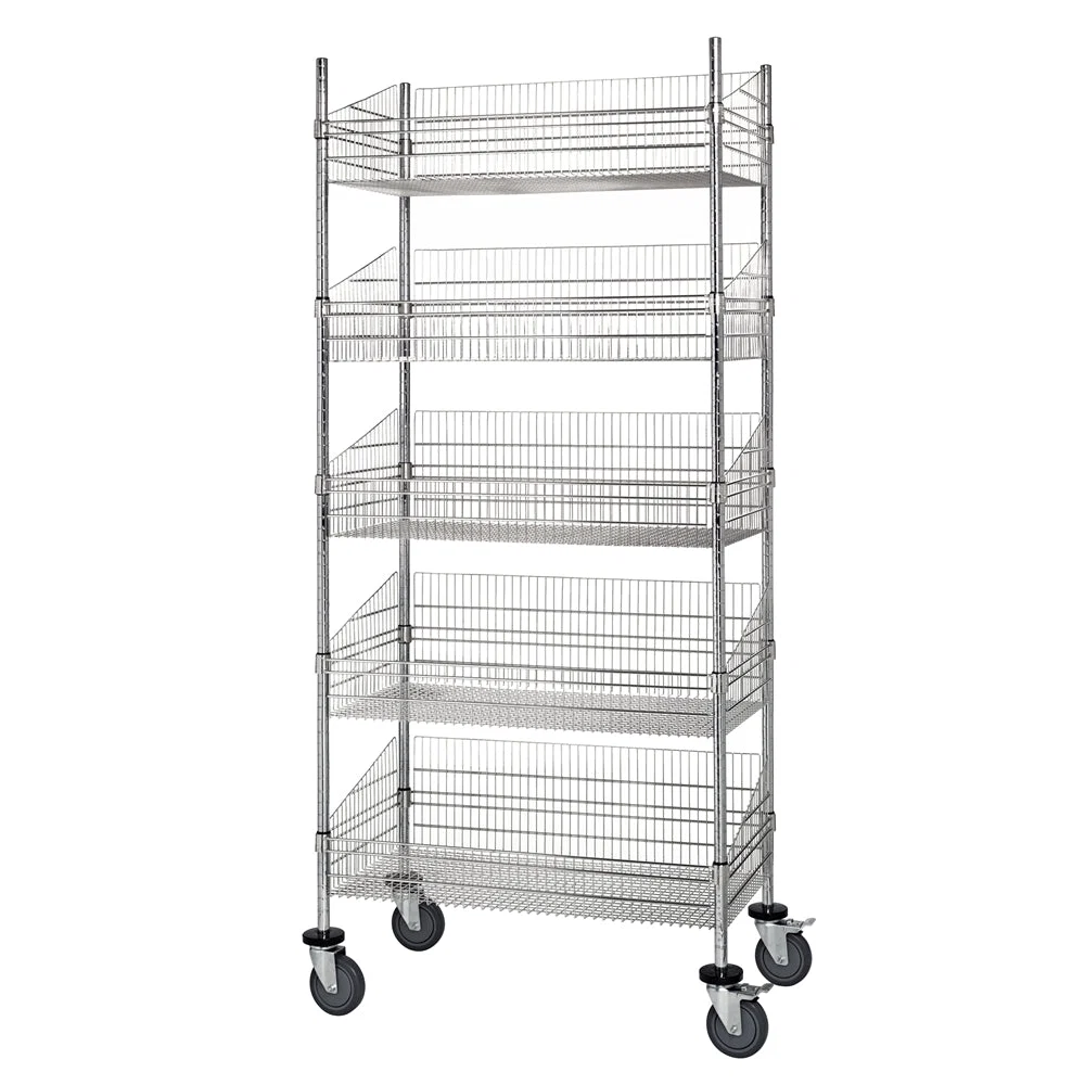 Smart 18 quot d Wire Basket Carts Expertly Made