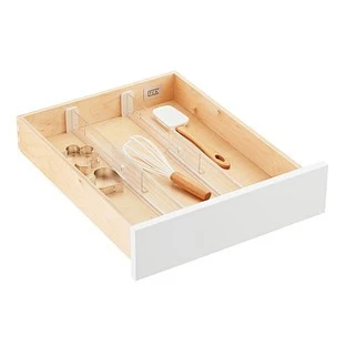 Premium Material LINUS ADJ DRAWER DIVIDER S 2 CLR Consistent