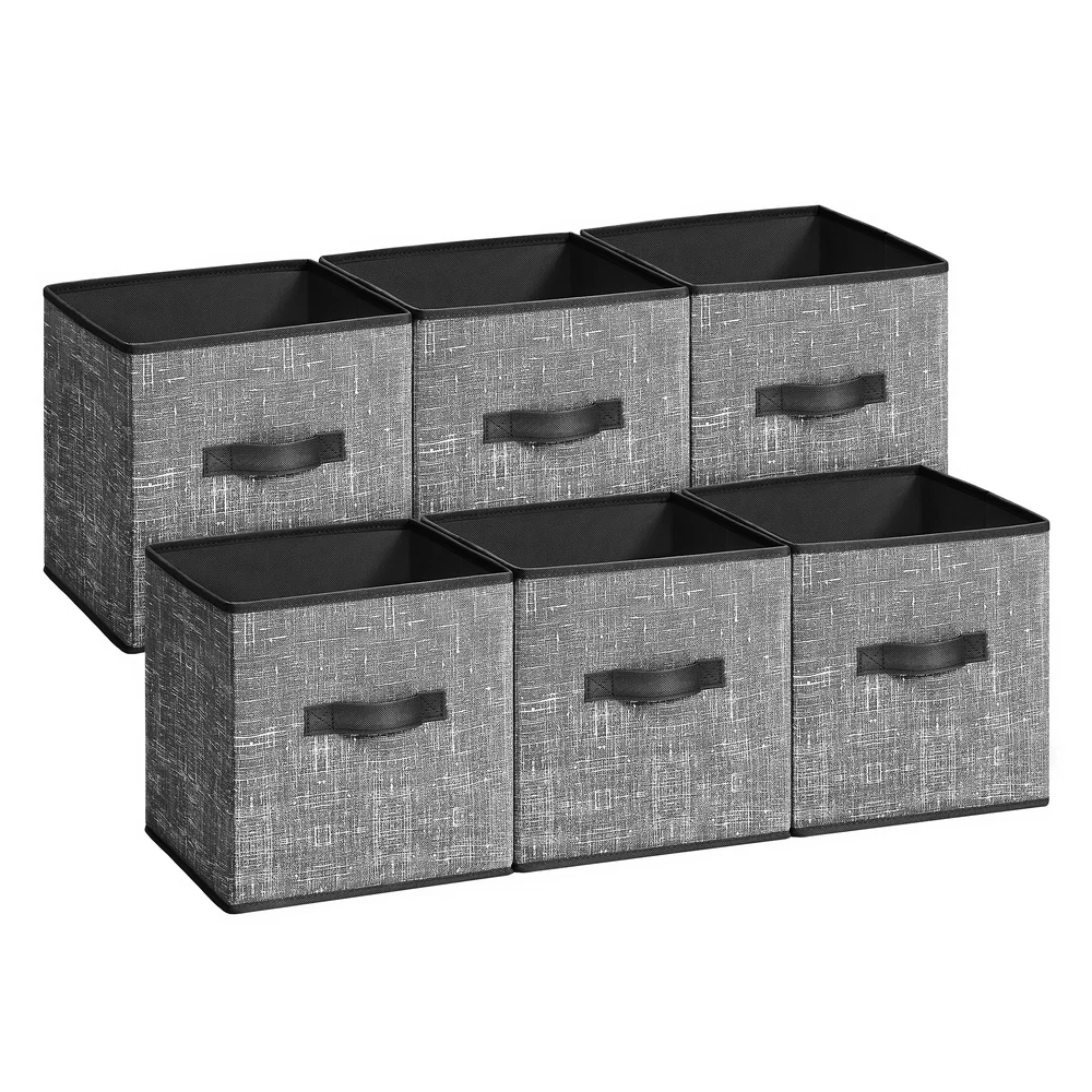 High-End SONGMICS Set of 6 Foldable Storage Cubes Responsible