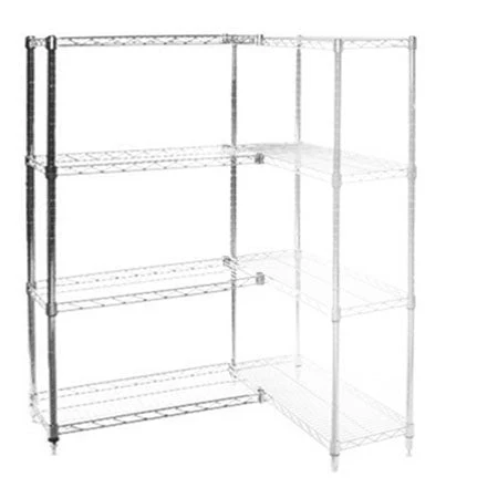 Healthy 12 quot d x 48 quot w Wire Shelving Add-Ons w 4 Shelves High-Performance