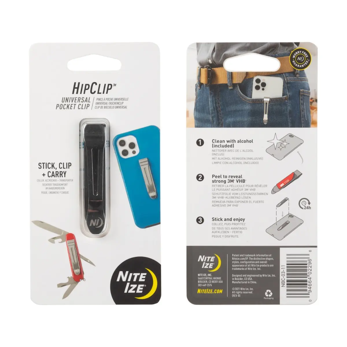 Exclusive HIP CLIP MOBILE POCKET CLIP Environmentally Friendly