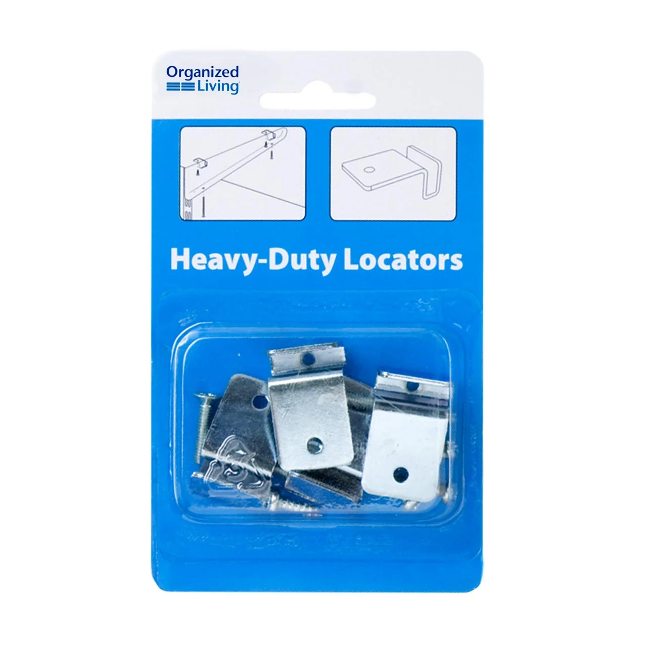 Pure HEAVY DUTY SHELF LOCATORS CLEAR High-Quality