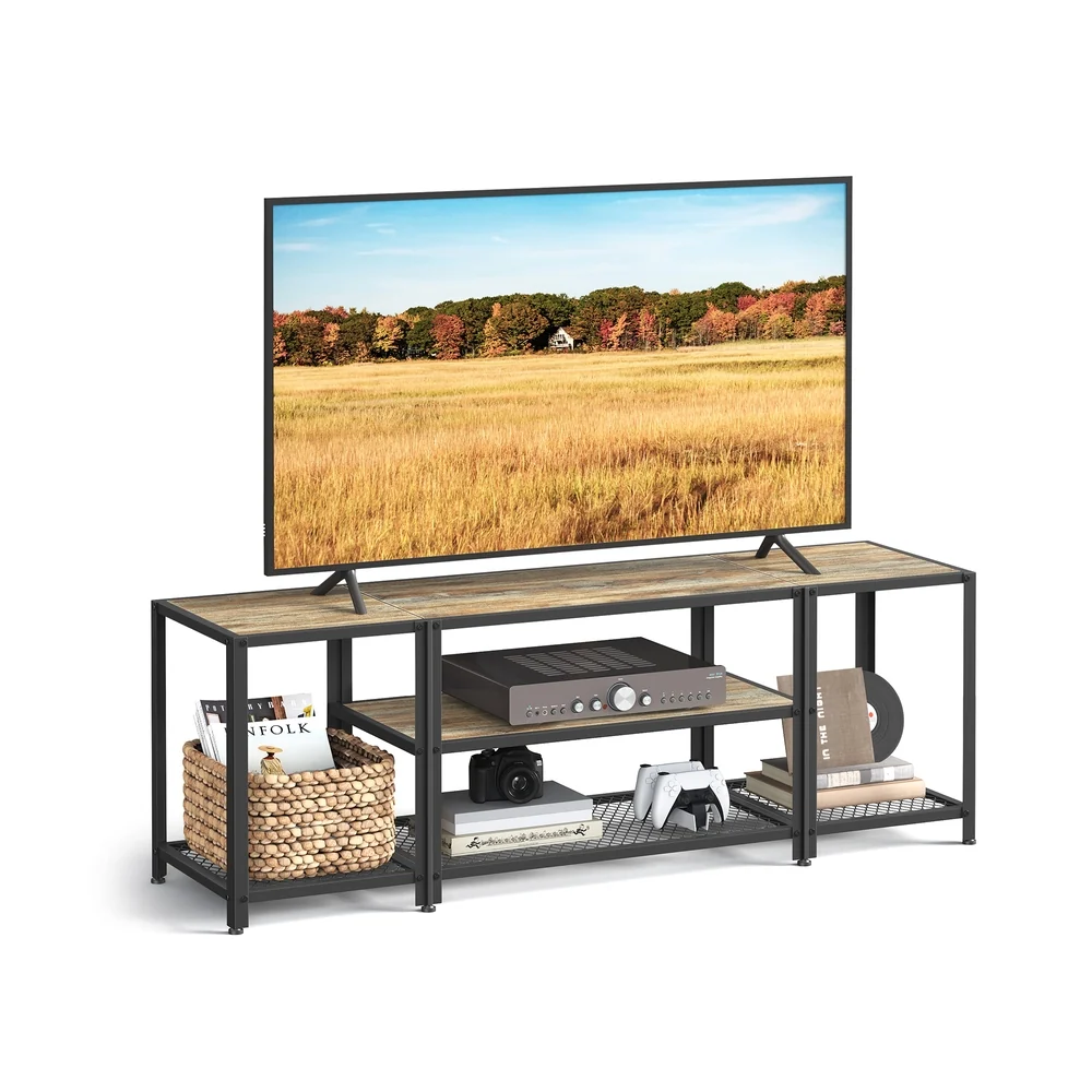 Original VASAGLE Daxton Collection – 3-Tier TV Stand for 75 Professional